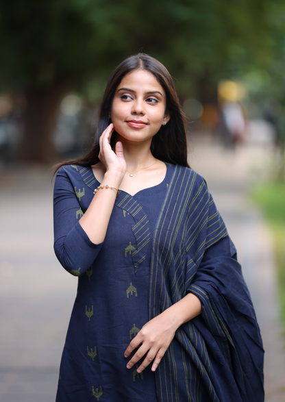Nayelle Blue Salwar Suit