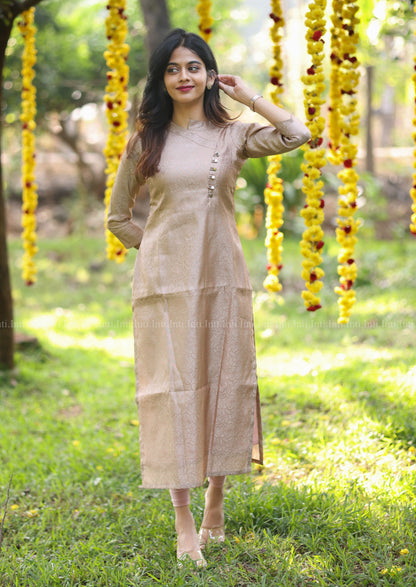 Neutral Poise Kurti