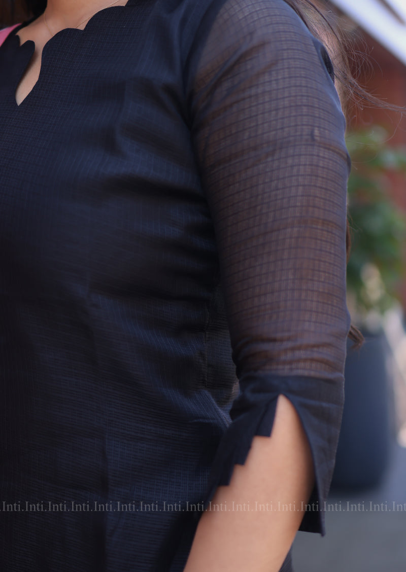 Night Veil Top & Dupatta Set