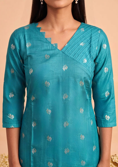 Oceanic Raga Top & dupatta set