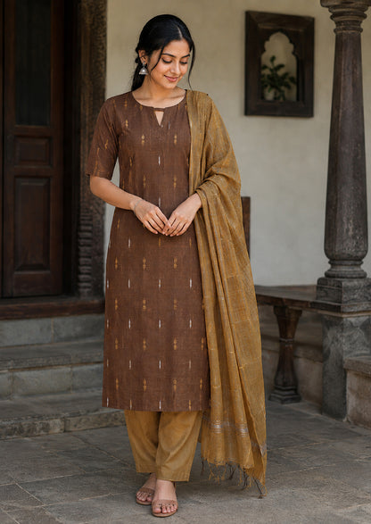 Olive Essance Salwar Suit