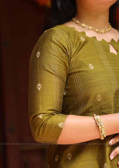 Olive Laurel Salwar Suit