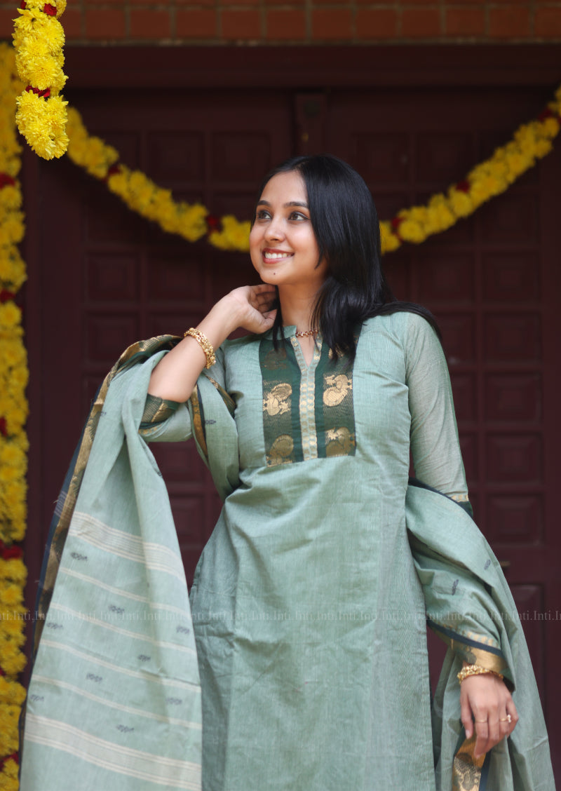 Opal Heritage Top & Dupatta Set