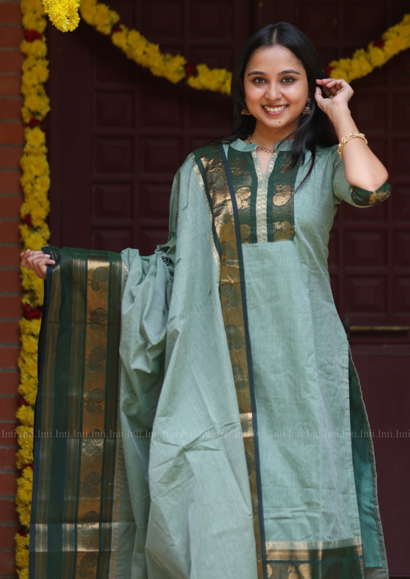 Opal Heritage Top & Dupatta Set