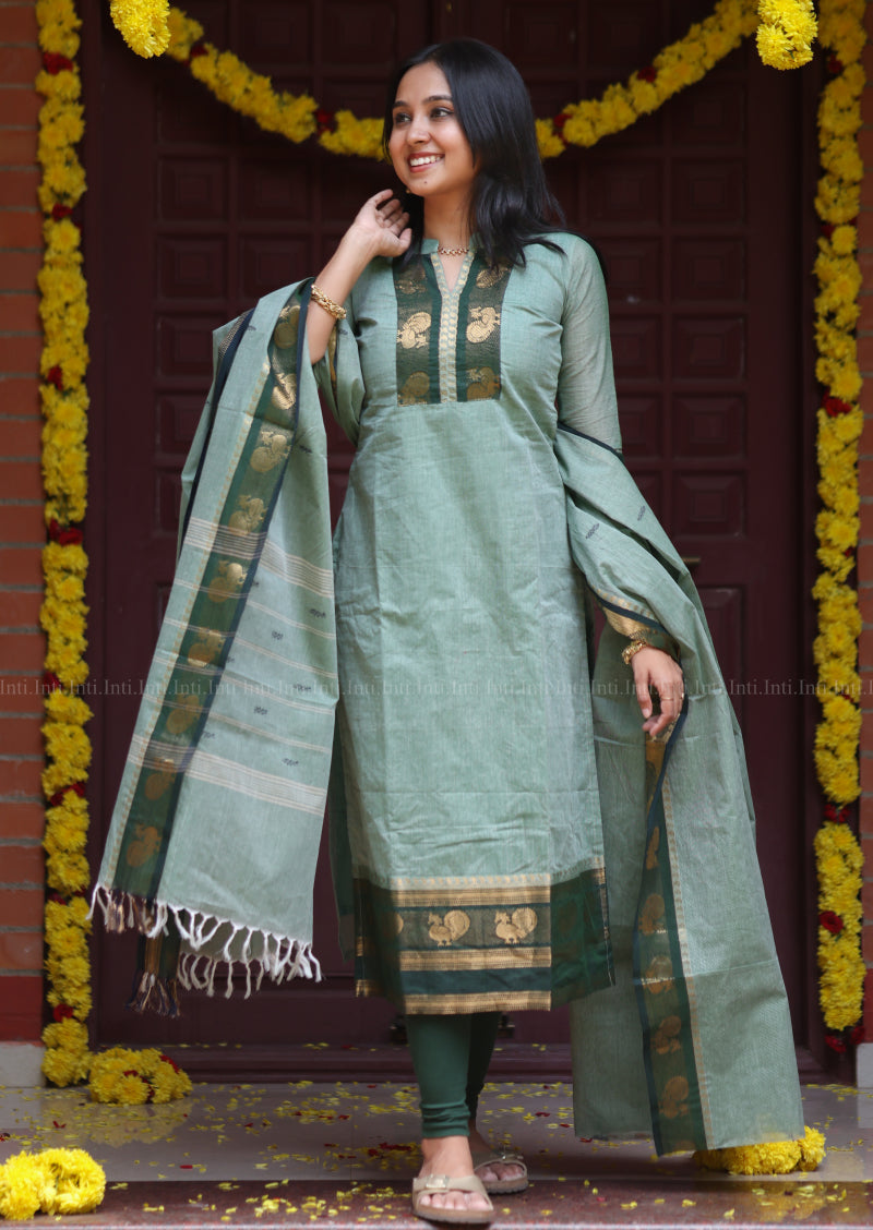 Opal Heritage Top & Dupatta Set