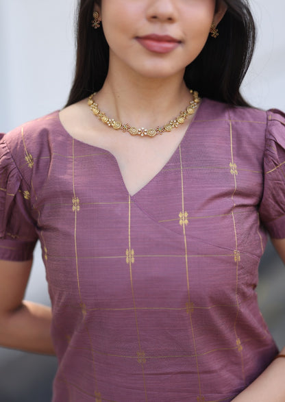 Oviya Ethnic Top & Pant Set