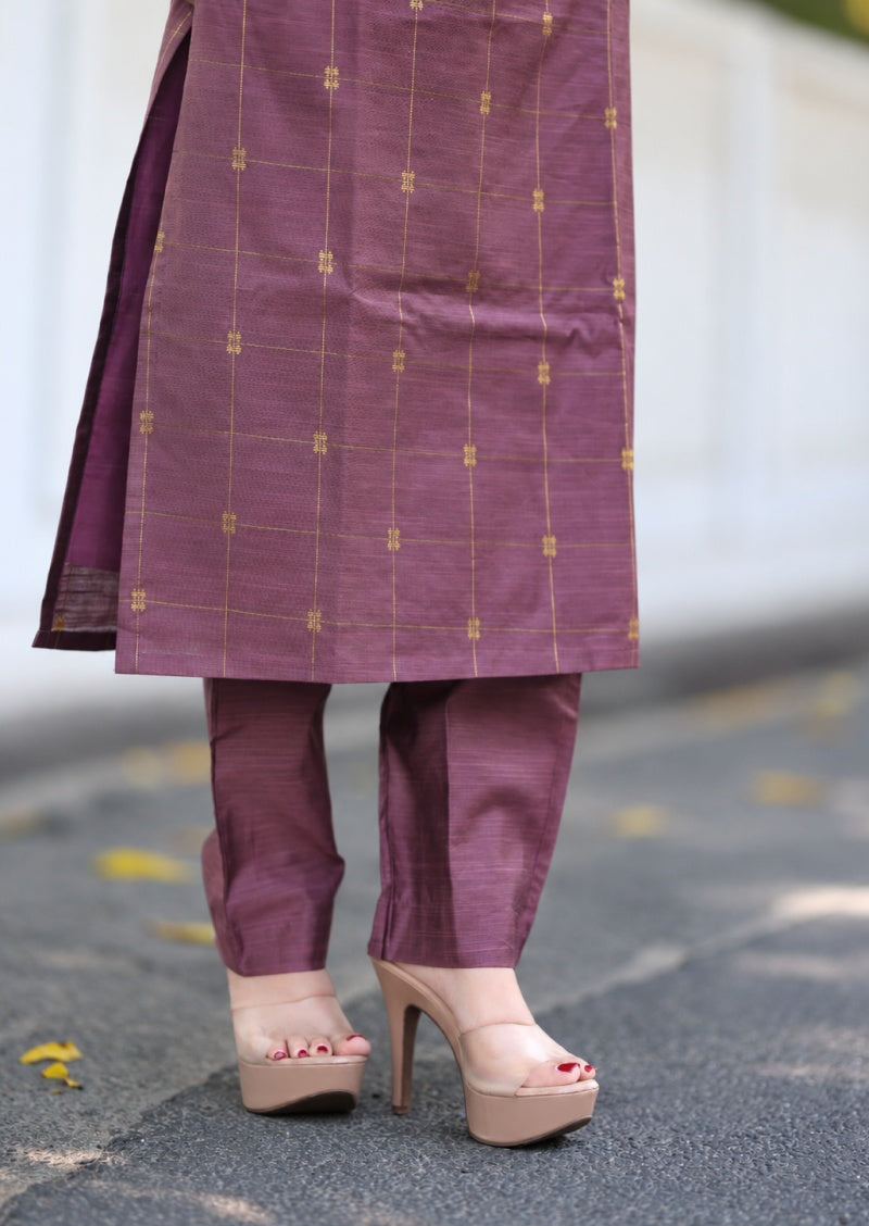 Oviya Ethnic Top & Pant Set