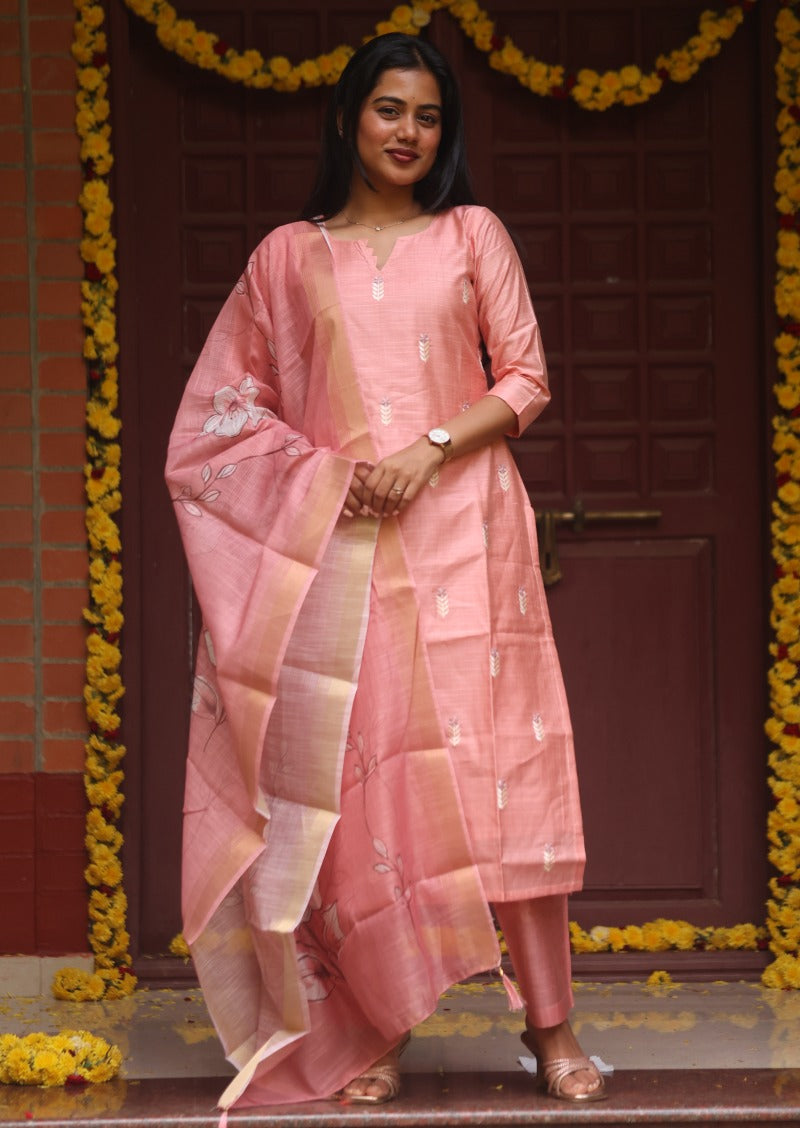 Petaline Trace Salwar Suit