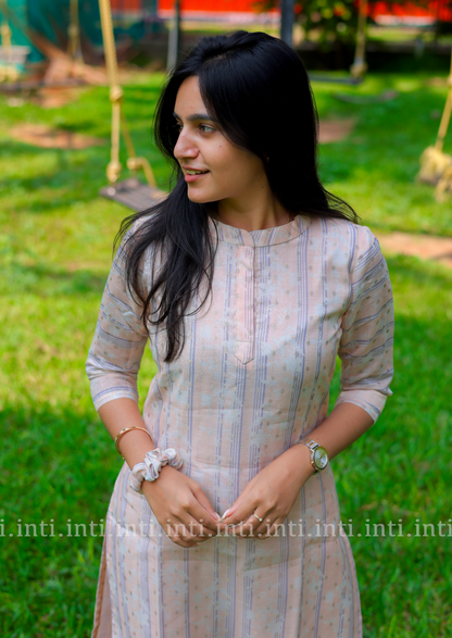 Peaches and Cream Kurti