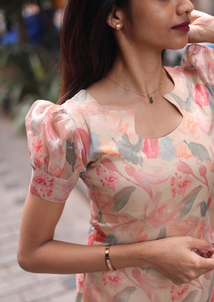 Peony Parade Kurti