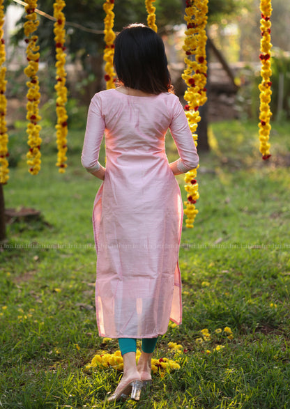 Petals Dawn Top & Dupatta Set