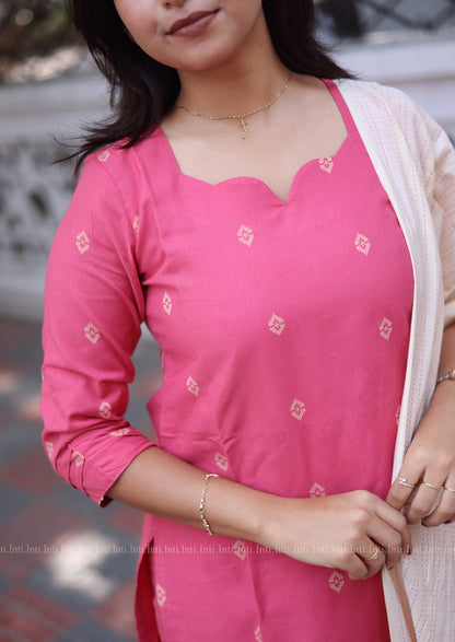 Pink Haze Salwar Suit