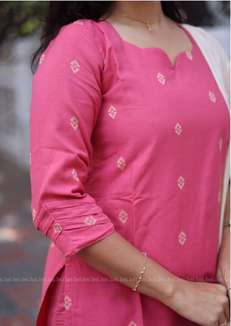 Pink Haze Salwar Suit