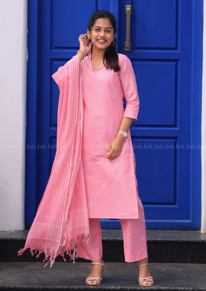Pink Petunia Salwar Suit