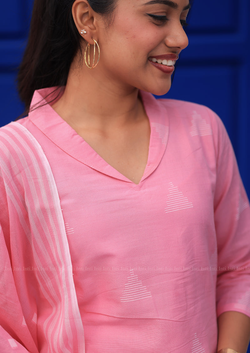 Pink Petunia Salwar Suit