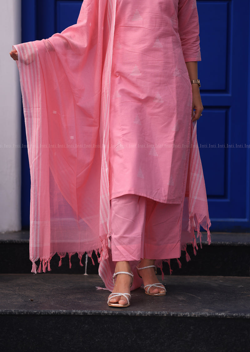 Pink Petunia Salwar Suit