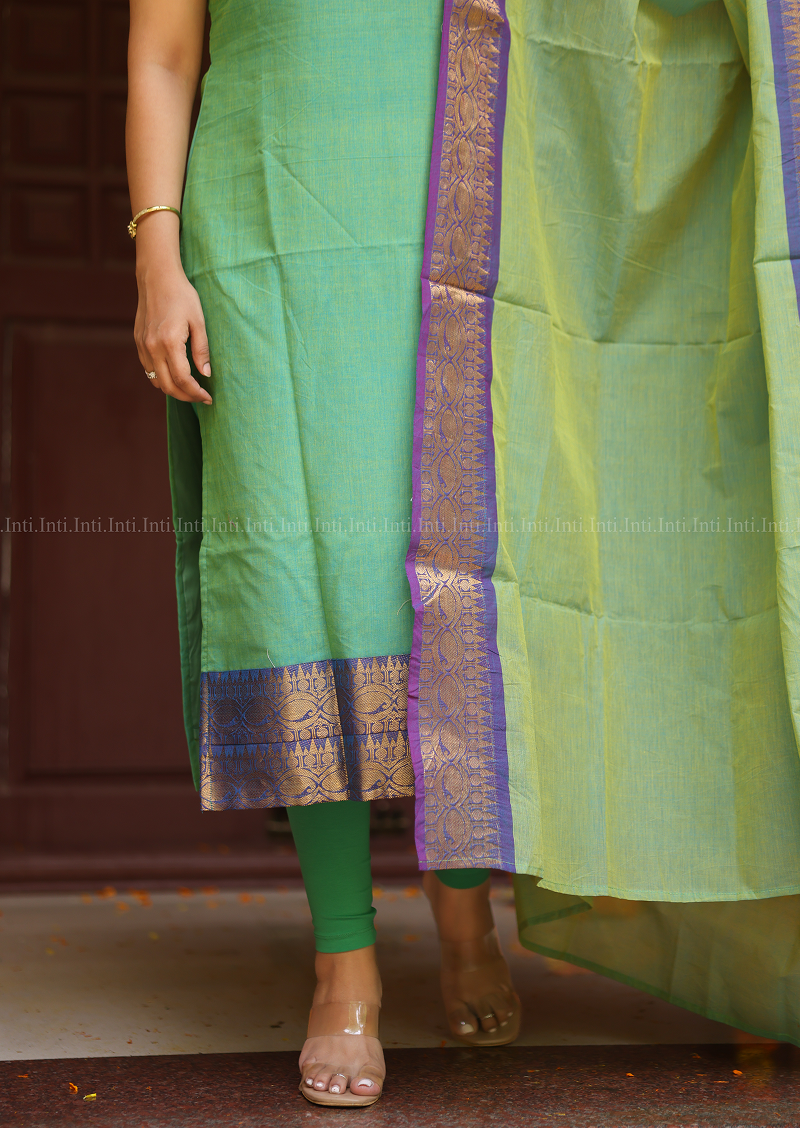 Pista Legacy Top & Dupatta