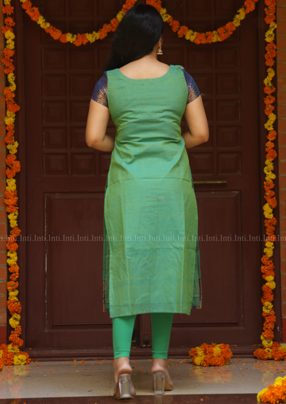 Pista Legacy Top & Dupatta