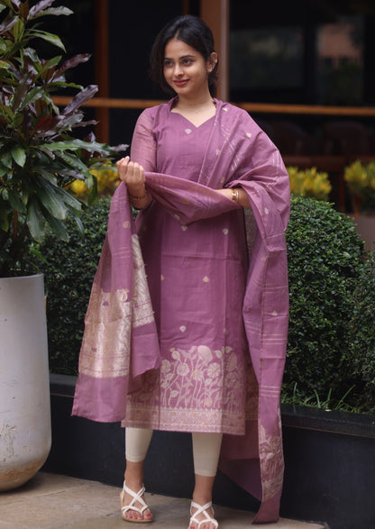 Primula Thistle Top & Dupatta Set