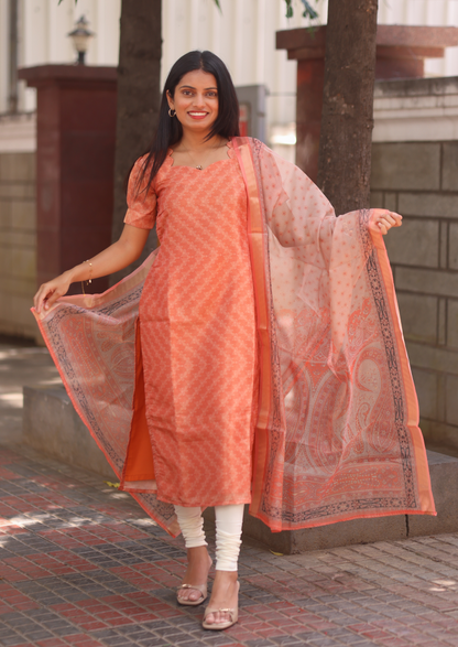 Quenora Elise Top & Dupatta Set