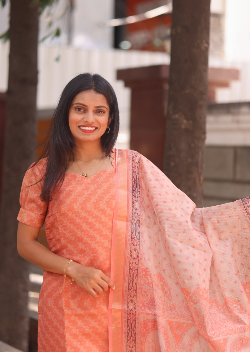 Quenora Elise Top & Dupatta Set