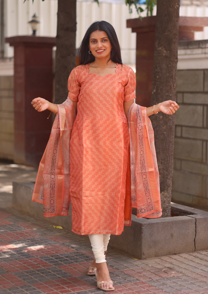 Quenora Elise Top & Dupatta Set