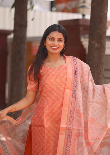 Quenora Elise Top & Dupatta Set