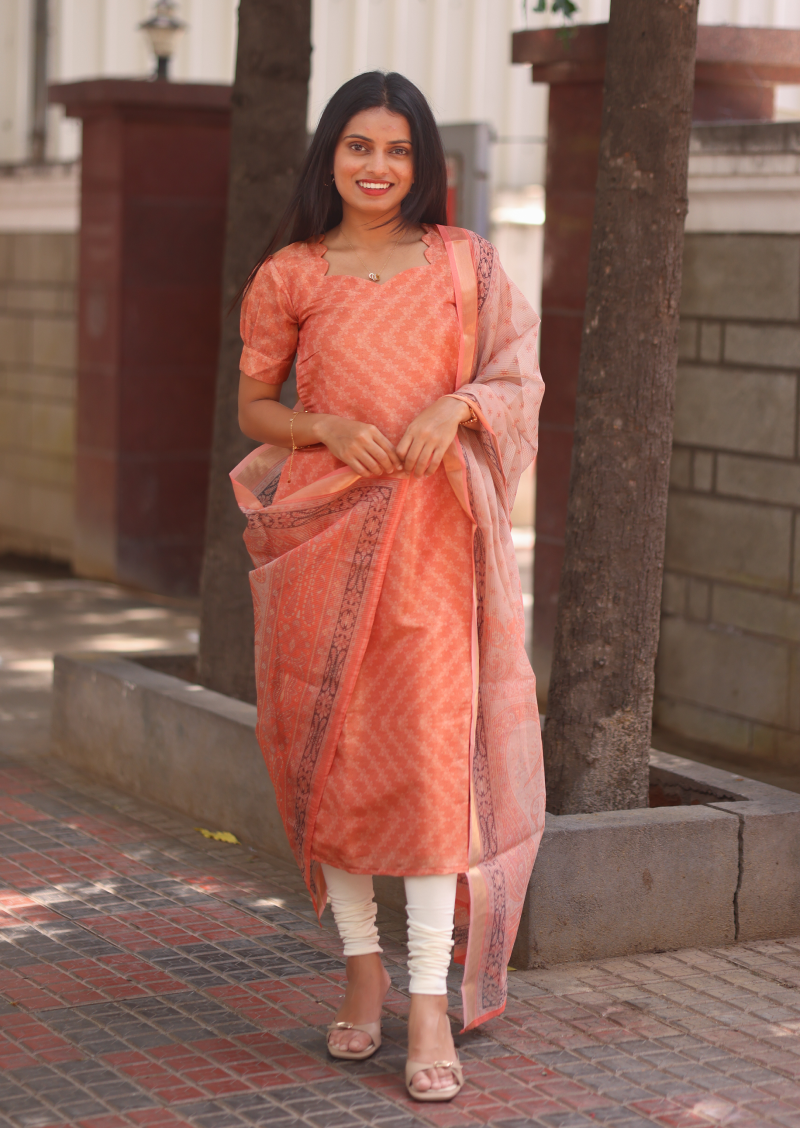 Quenora Elise Top & Dupatta Set