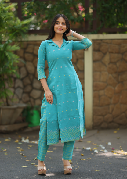 Quirky Crisp Top & Pant Set