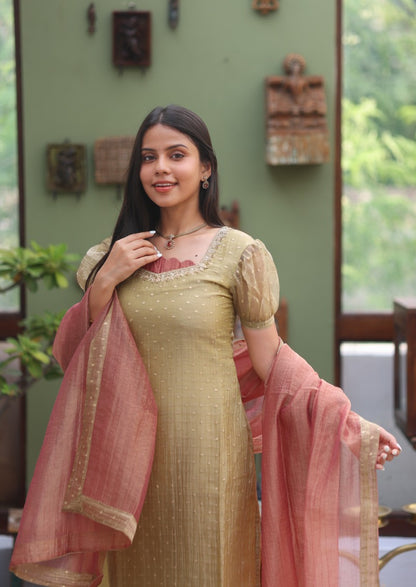 Riona Selene Top & Dupatta Set