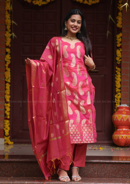 Rani Radiance Top & Dupatta Set