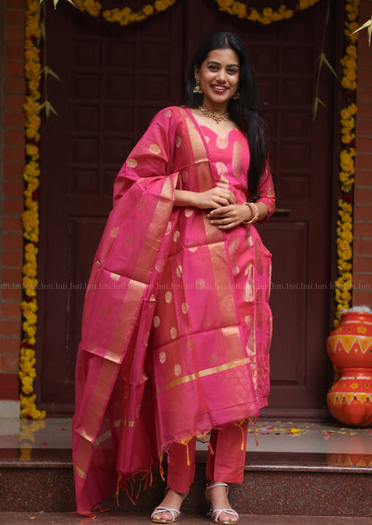 Rani Radiance Top & Dupatta Set