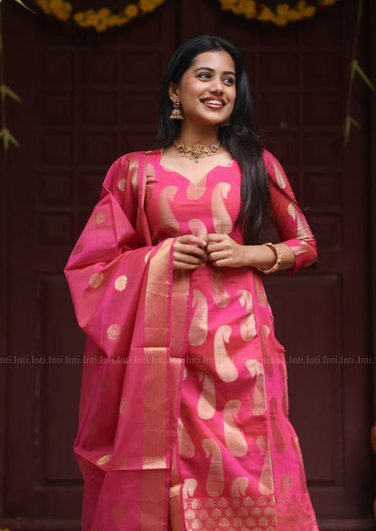 Rani Radiance Top & Dupatta Set