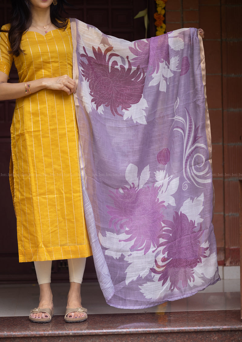 Rayflower Lilly Top & Dupatta Set