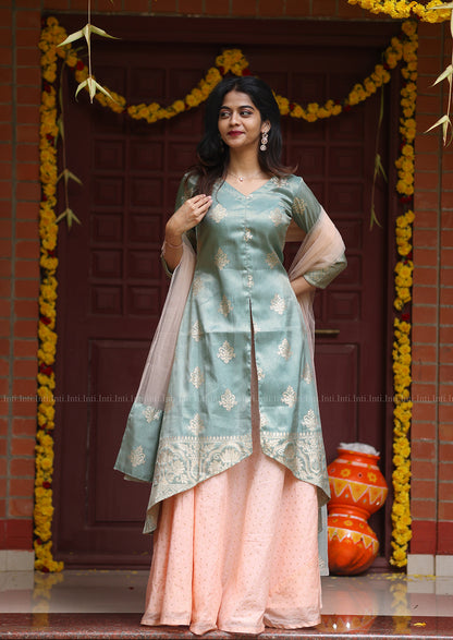 Regal Blush Royale Top & Skirt