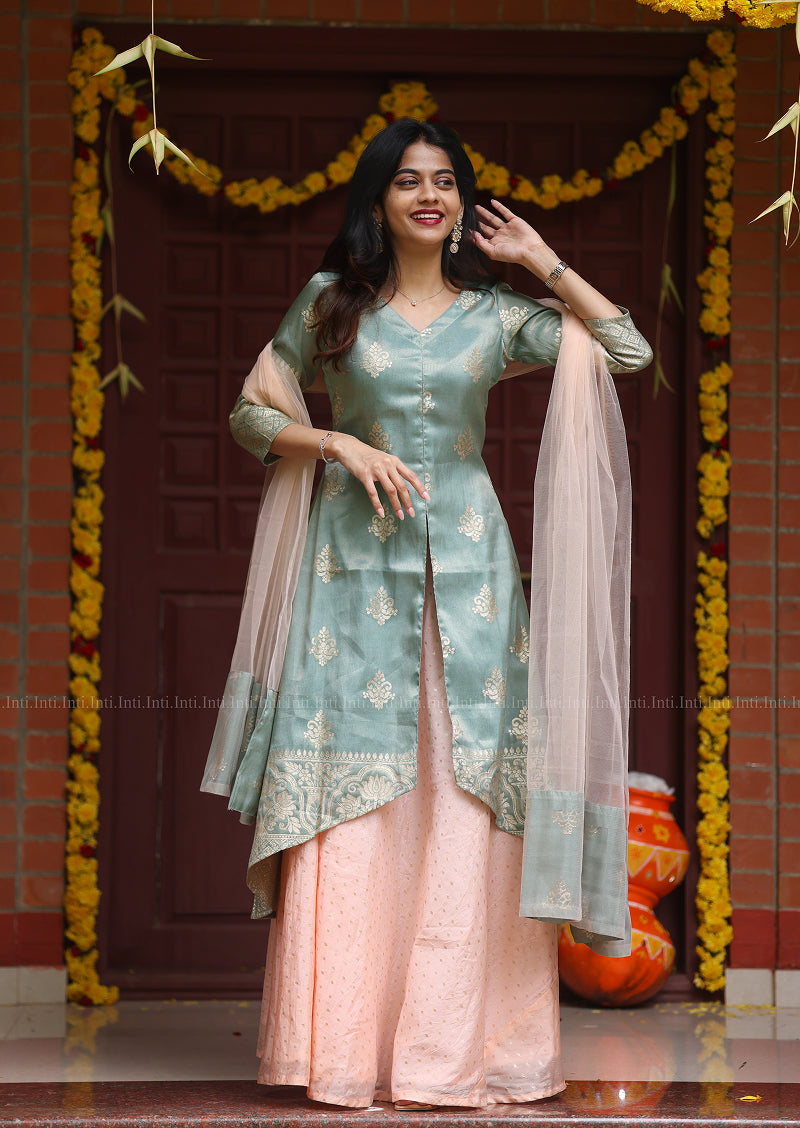 Regal Blush Royale Top & Skirt