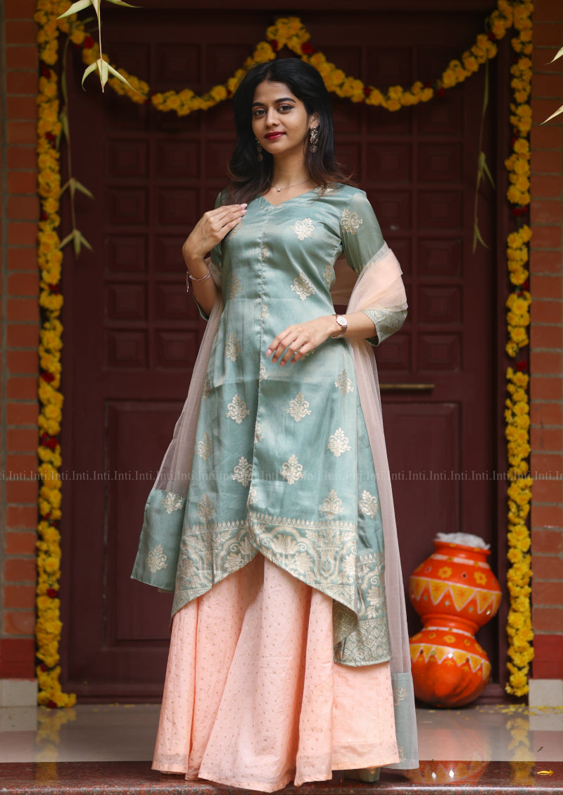 Regal Blush Royale Top & Skirt