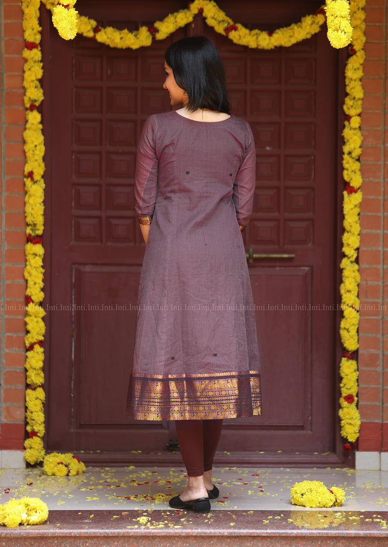 Regal Glory A-Line Top & Dupatta Set