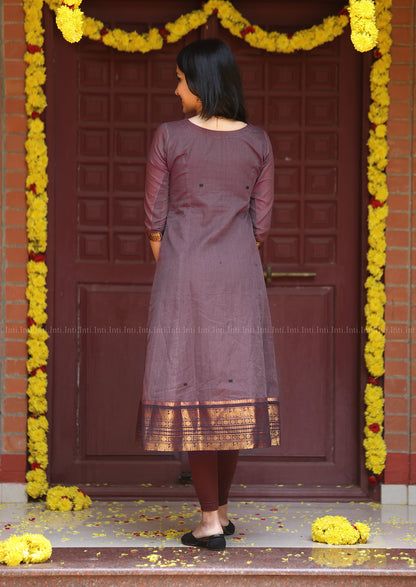 Regal Glory A-Line Top & Dupatta Set