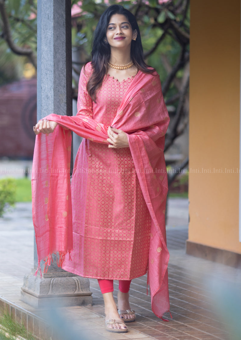 Rosavia Evoira Top & Dupatta Set