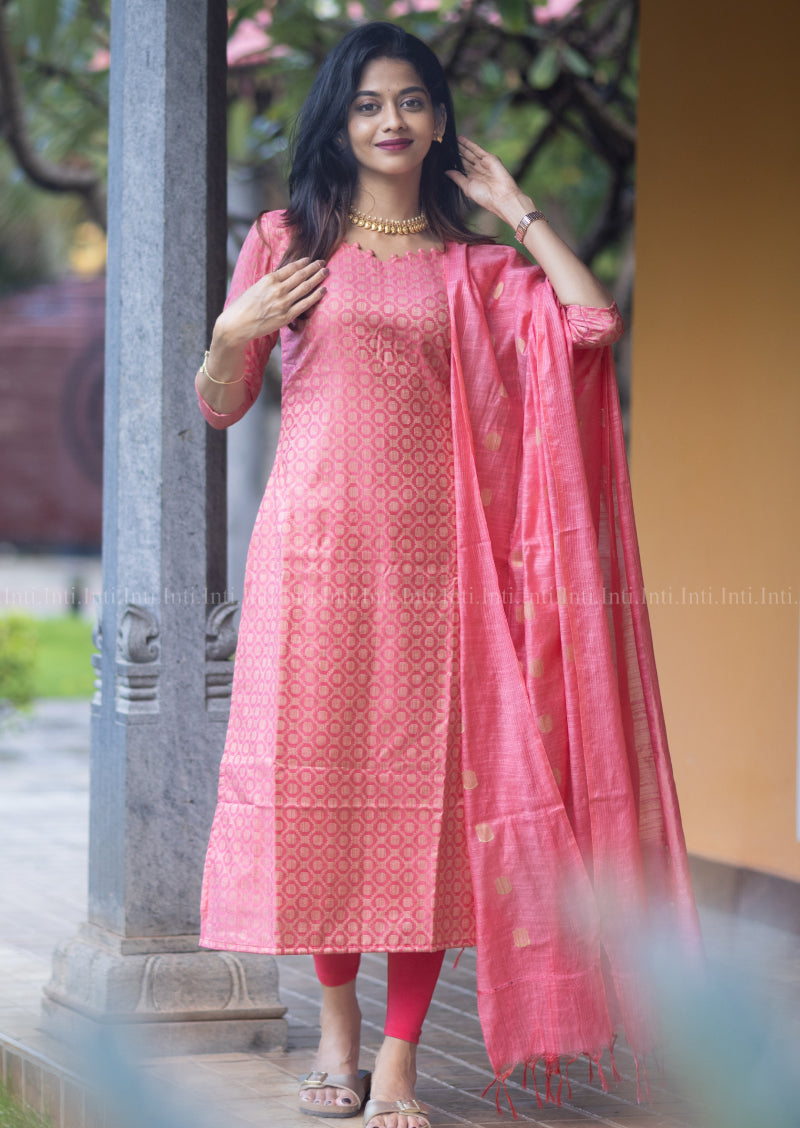 Rosavia Evoira Top & Dupatta Set