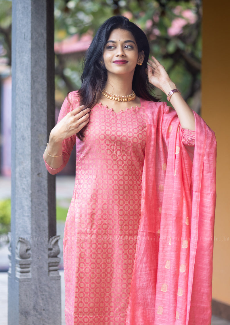 Rosavia Evoira Top & Dupatta Set