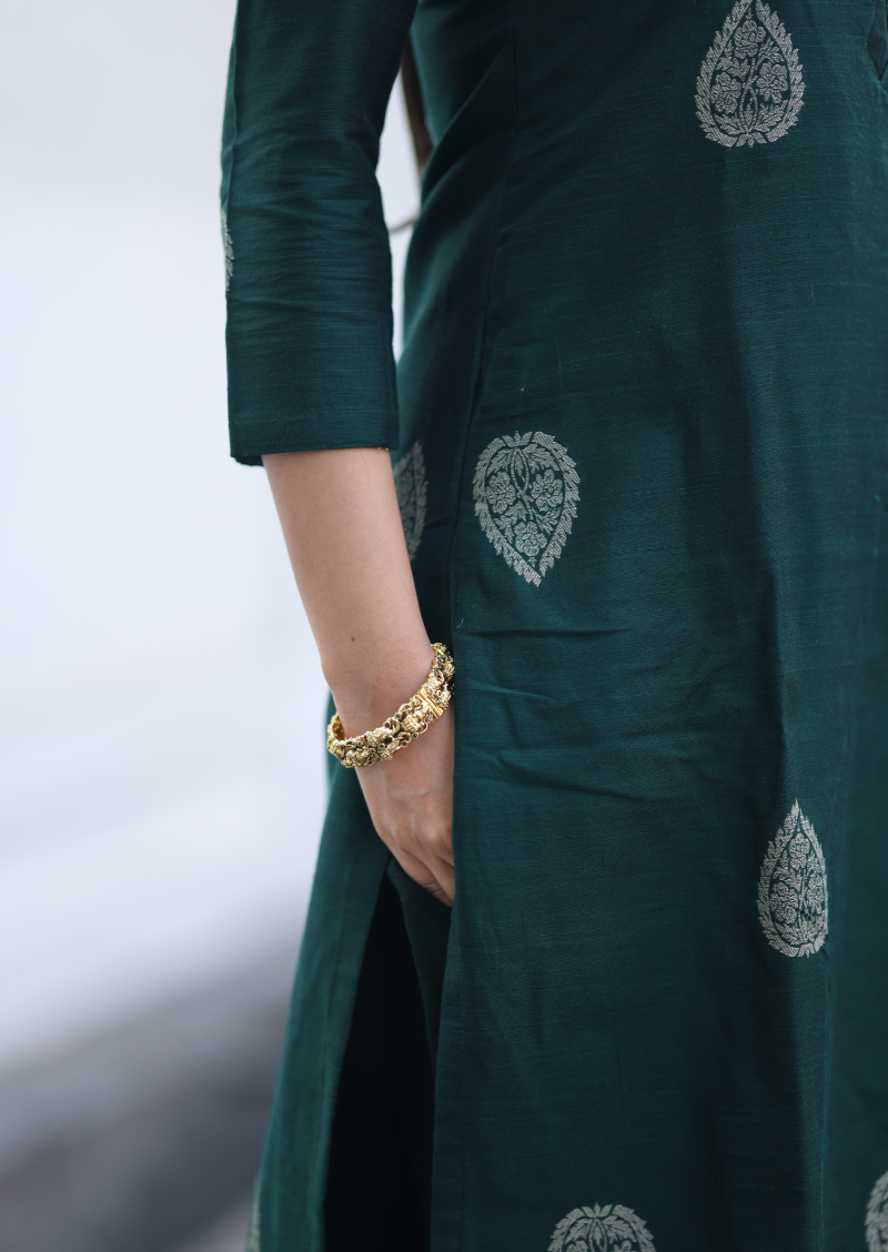 Rosewood Teal Salwar Suit