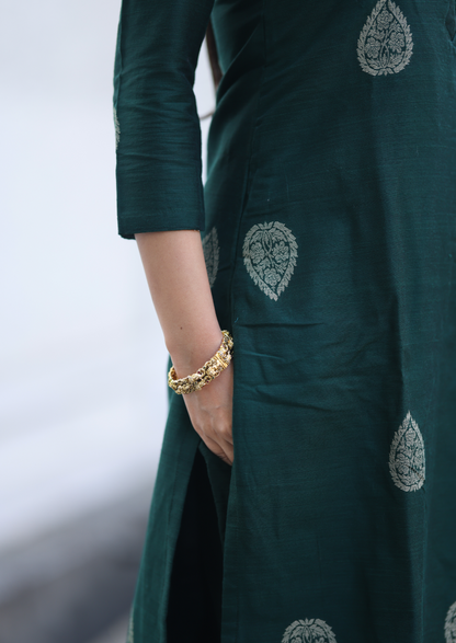 Rosewood Teal Salwar Suit