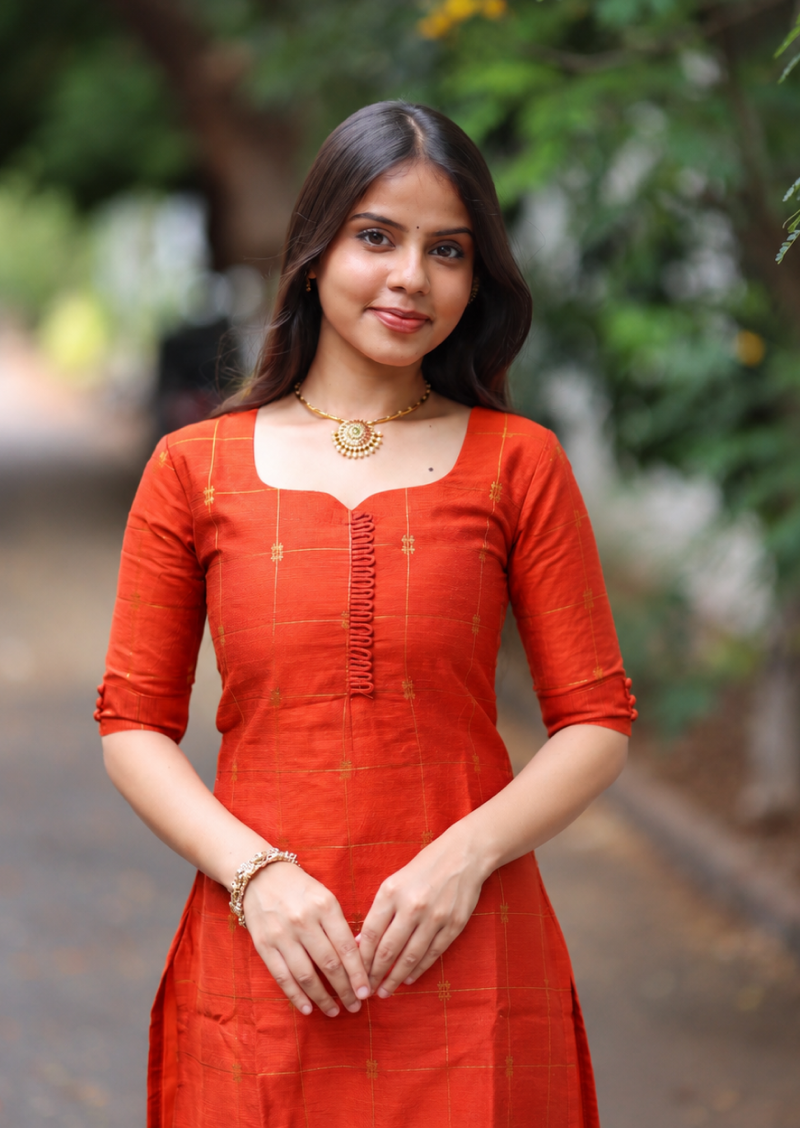 Rust Aura Top & Pant Set