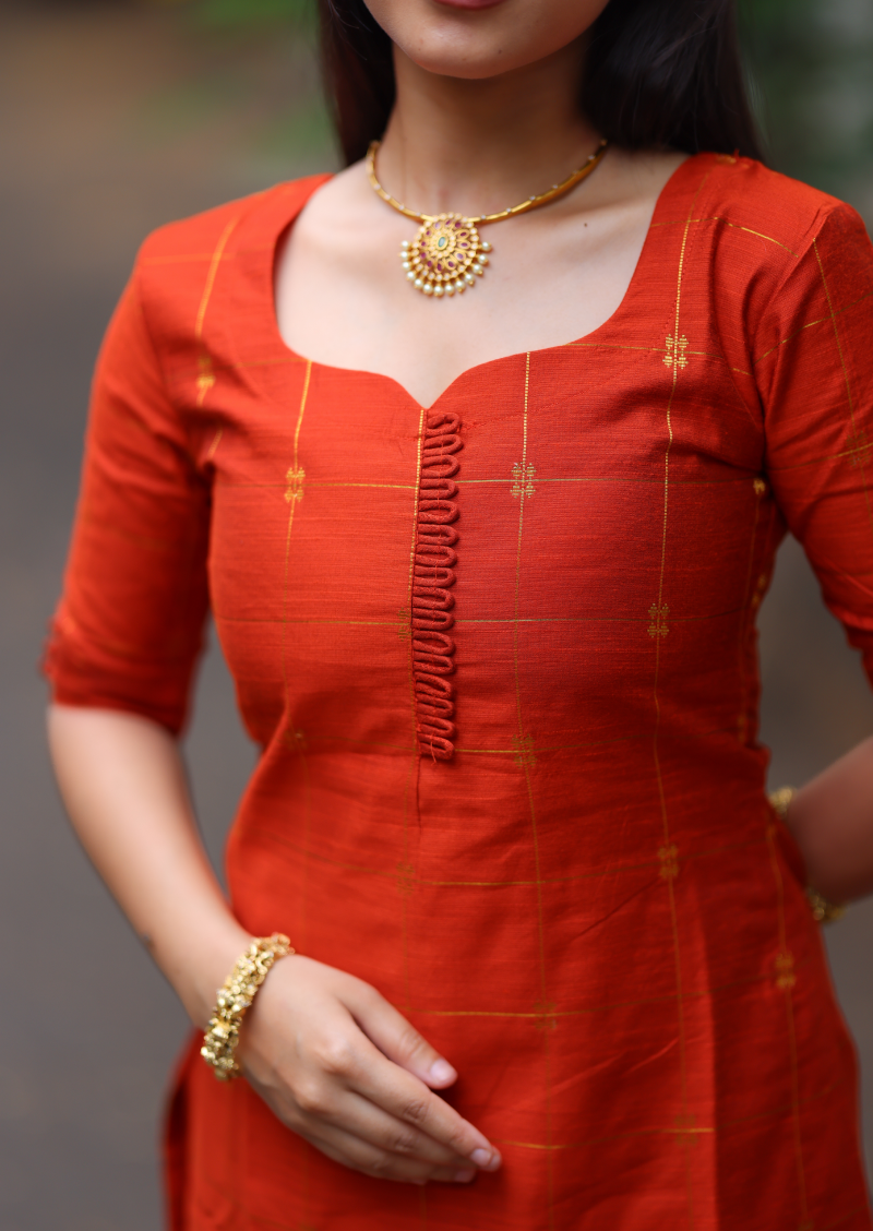 Rust Aura Top & Pant Set