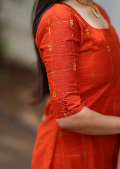Rust Aura Top & Pant Set