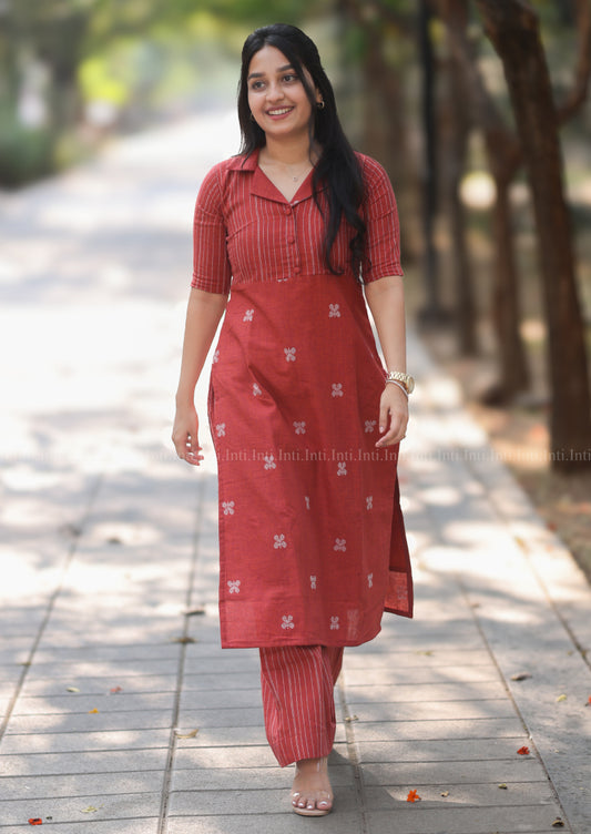 Rustic Emberline Top & Pant Set