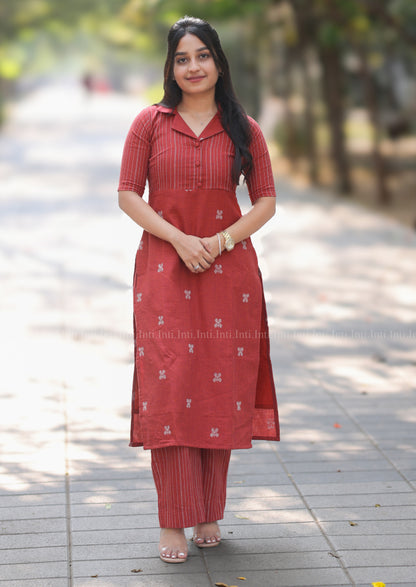 Rustic Emberline Top & Pant Set