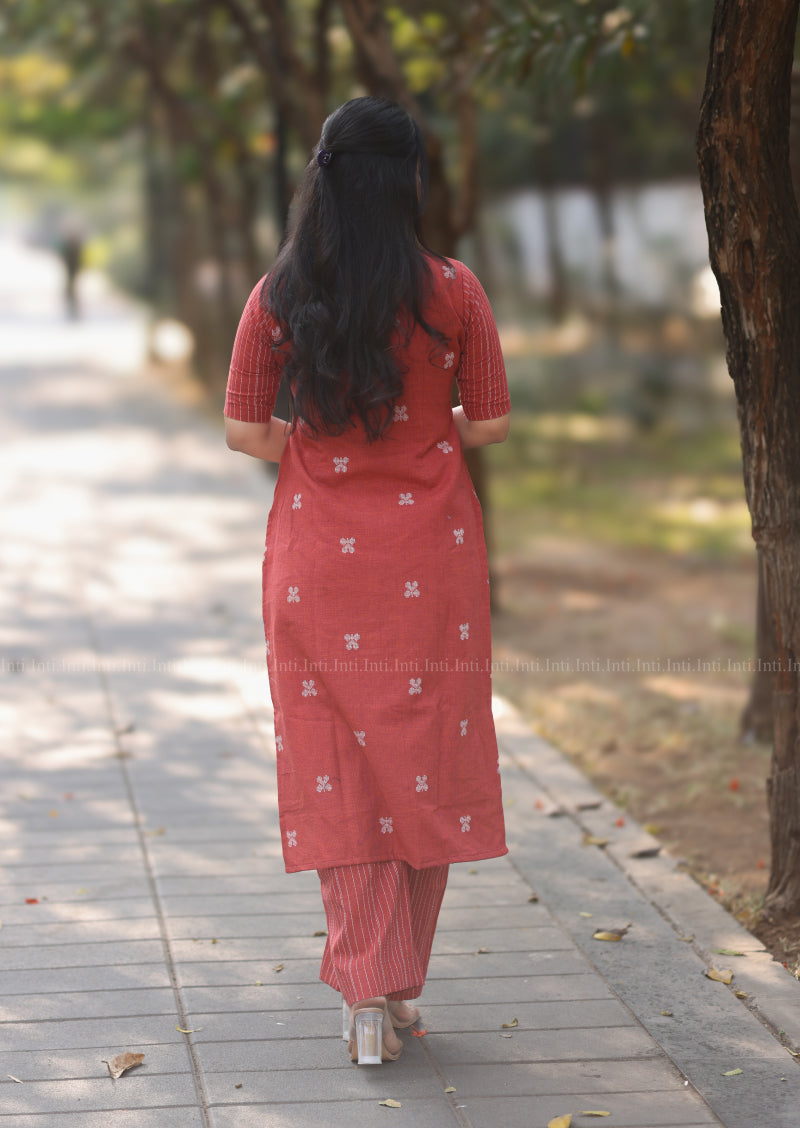 Rustic Emberline Top & Pant Set